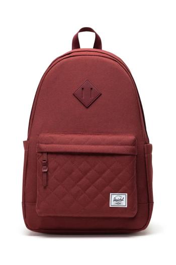 Ruksak Herschel Heritage Backpack bordová farba, veľký, jednofarebný, 11383-06501-OS