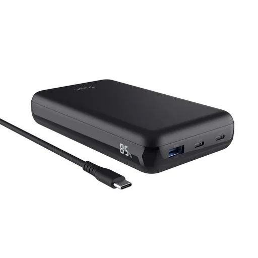 TRUST Powerbanka pre Notebook 100W, 2xUSB-C, 1xUSB - 20000mAh