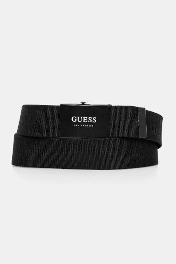 Opasok Guess SPLIT pánsky, čierna farba, BMSPAM P5135