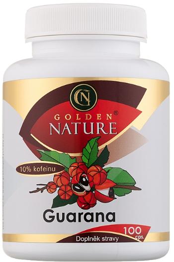 GOLDEN NATURE Guarana 10% kofeínu 100 kapsúl