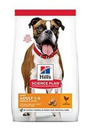 Hill's Can.Dry SP Light Adult Medium Chicken 14kg