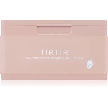 TIRTIR Ampoule Mask Galactomyces rozjasňujúca plátienková maska s vyhladzujúcim efektom 30 ks
