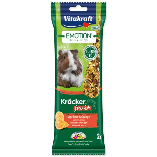 Vitakraft Emotion Kracker morče ovocné 112 g