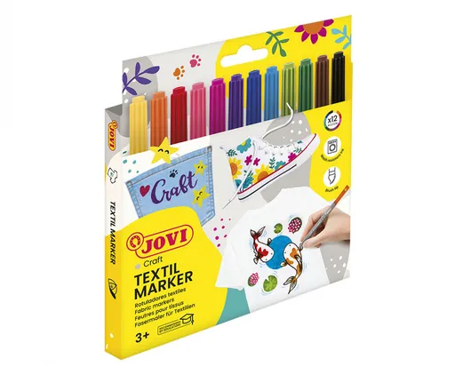 JOVI JOVIDECOR - MIX fixiek na textil 12 ks 1410