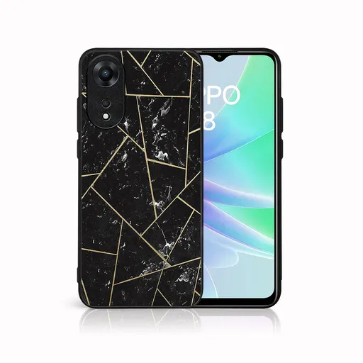MY ART Ochranný kryt pre Oppo A78 POLYGONAL (150)