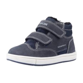 Geox  B TROTTOLA BOY WPF  Čižmy Modrá