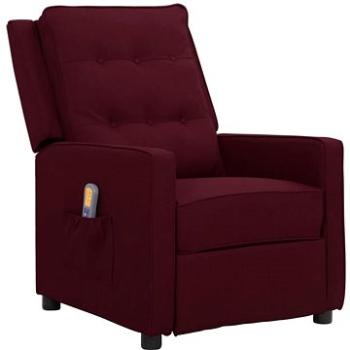 Shumee polohovacie fialové textil, 338973