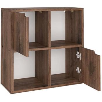 Shumee dymový dub 60 × 27,5 × 59,5 cm drevotrieska, 338171