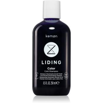 Kemon Liding Color Cold Shampoo šampón neutralizujúci žlté tóny 250 ml