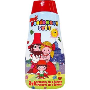ROZPRÁVKOVÝ SVET Sprchový gél a šampón Rumpeľ 500 ml (8594024344728)