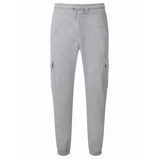 TriDri® Tepláky Cargo Unisex - Šedý melír | 2XL