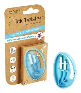 Tick Twister sada na vyberanie kliešťov 1×2 ks s klipom