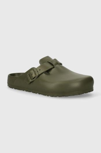 Šľapky Birkenstock Boston EVA pánske, zelená farba, 1026215