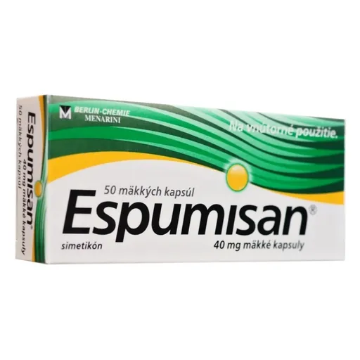 ESPUMISAN 40 mg 50 kapsúl