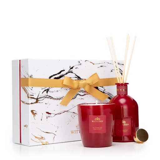 Aromatický set so sójovou sviečkou a difuzérom – elegancia a relax pre váš domov