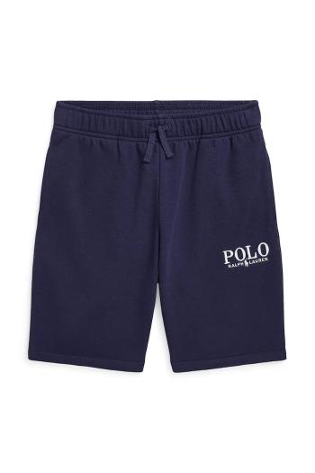 Detské krátke nohavice Polo Ralph Lauren tmavomodrá farba, 323969370001