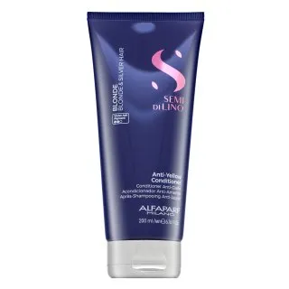 Alfaparf Milano Semi Di Lino Blonde Anti-Yellow Conditioner tónovací kondicionér pre blond vlasy 200 ml