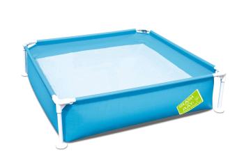 Bestway Első fémvázas gyerek medencém 122 x 122 x 30,5 cm