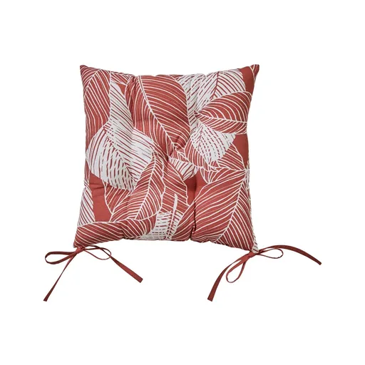 Sada 2 obojstranných sedákov na stoličku s potlačou listov