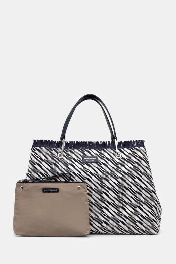Kabelka Emporio Armani tmavomodrá farba, EW001001 AF12759