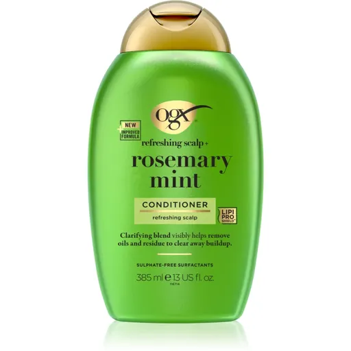 OGX Rosemary Mint čistiaci kondicionér pre mastné vlasy 385 ml