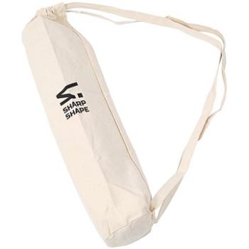 Sharp Shape Canvas Yoga bag beige (2496847713827)