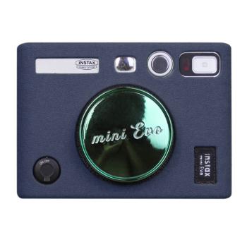 PULUZ SOFT Silikónový obal pre Instax Mini EVO modrý