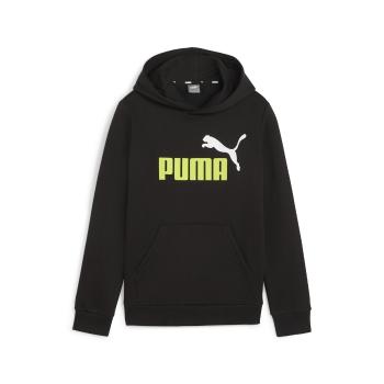 Puma  ESS+ 2 COL BIG LOGO HOODIE FL B  Mikiny Čierna