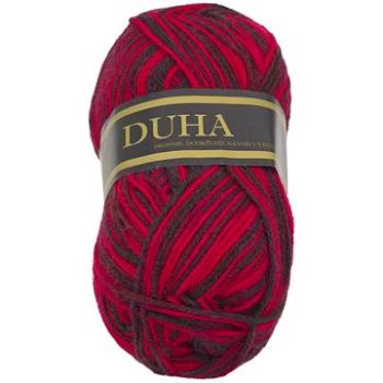 Dúha 50 g – 421 červená, čierna (6586)