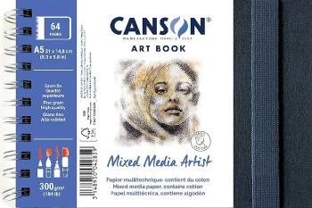 Canson Book Wire Bound Short Side Skicár A5 300 g Krajina
