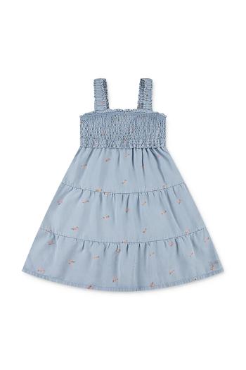 Dievčenské šaty Levi's BABY DOLL SMOCKED DRESS mini, áčkový strih, 4EM227