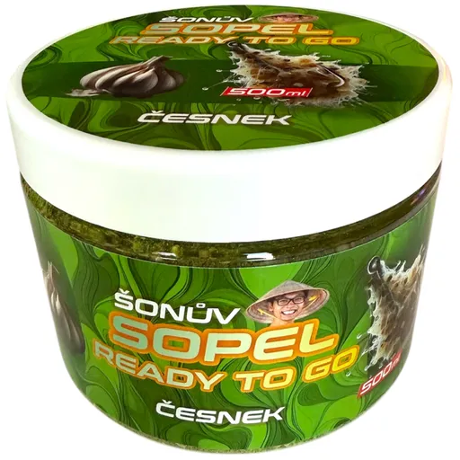 Dk fishing šonov sopel ready to go cesnak 500 ml