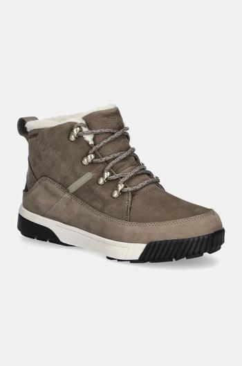 Topánky The North Face Sierra Mid dámske, šedá farba, zateplené, NF0A4T3X8IU1