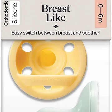 Tommee Tippee Natural Cumlík C2N silikón 2 ks, 0 – 6 mes. (5010415334404)