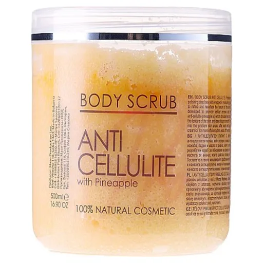 HRISTINA Prírodný anticelulitídny telový peeling s ananásom 500 ml