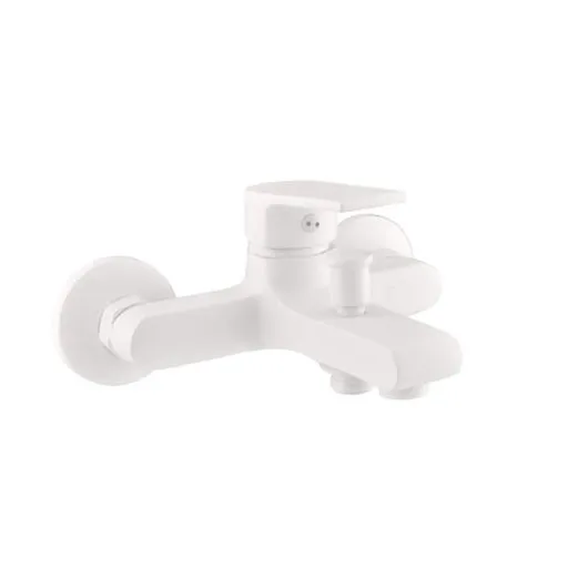 Vaňová batéria RAV SLEZÁK Colorado bez sprchového setu 100 mm Biela matná CO154.0BMAT