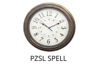 PLATINET NÁSTENNÉ GUĽATÉ HODINY SPELL, tichý mechanizmus