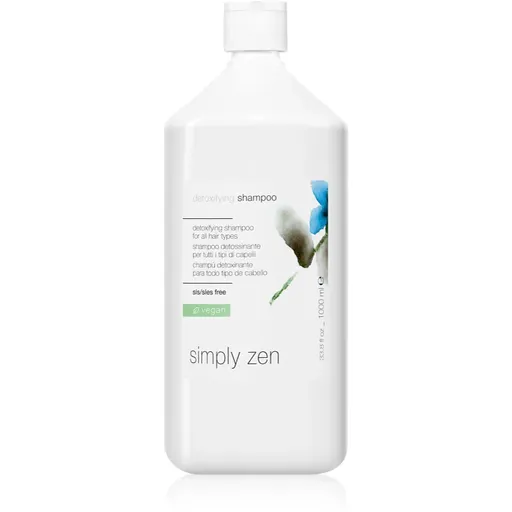 Simply Zen Detoxifying čistiaci detoxikačný šampón pre všetky typy vlasov 1000 ml