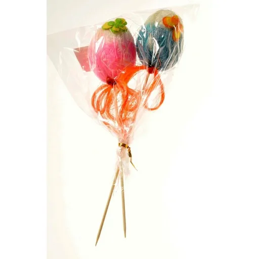 Súprava veľkonočných vajíčok, 2 ks, v. 20 cm