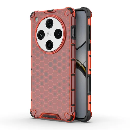 HONEYCOMB Ochranný kryt Oppo Find X8 Pro 5G červený
