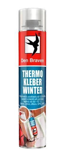 THERMO KLEBER - Nízkoexpanzné polyuretánové lepidlo WINTER žltá 750 ml