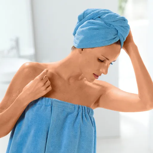 Turban z mikrovlákna