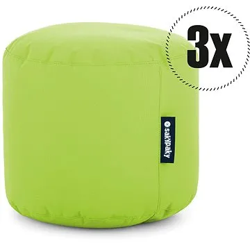 SakyPaky 3× taburetka limetková (8595653209129)