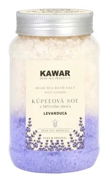 Kawar kúpeľová soľ z Mŕtveho mora s vôňou levandule 500 g