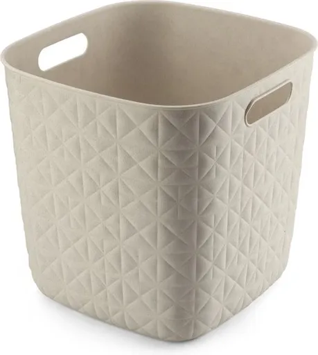 CURVER Košík SOFTEX 15L kocka recyklovaný plast | béžová