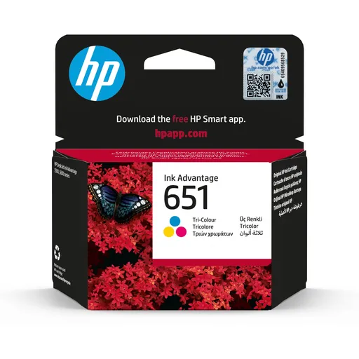 HP 651 C2P11AE#BHK farebná (CMY) originálna cartridge