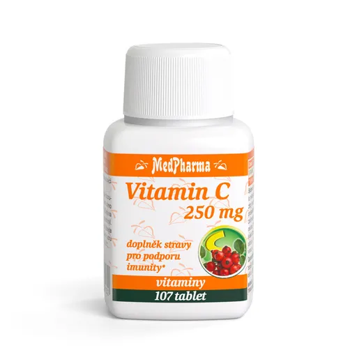 MEDPHARMA Vitamín C 250 mg 107 tabliet