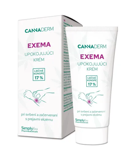 Cannaderm Exema upokojujúci krém na ekzémy 50 g