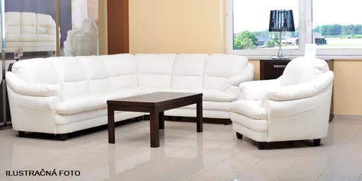 Pyka Rohová kožená sedacia súprava SARA | 2,80x1,90 m Prevedenie: pravé