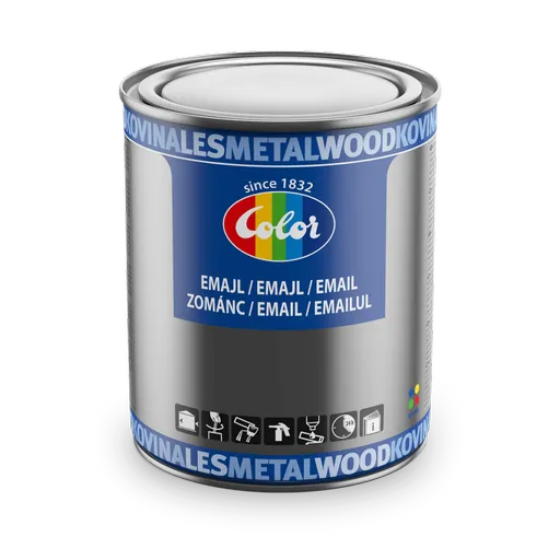 HELIOS COLOR Email - vrchný krycí náter na kov 0,65 l ral 1015 - slonová kosť svetlá